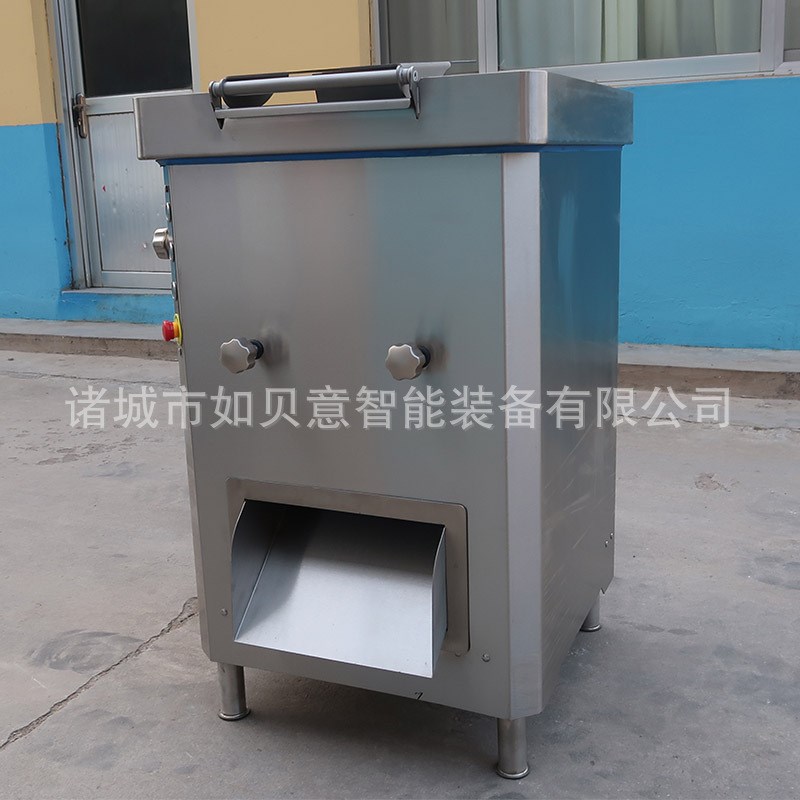 全自动鲜肉切片机 不锈v钢肉类切丝切片设备 立式牛肚切丝机