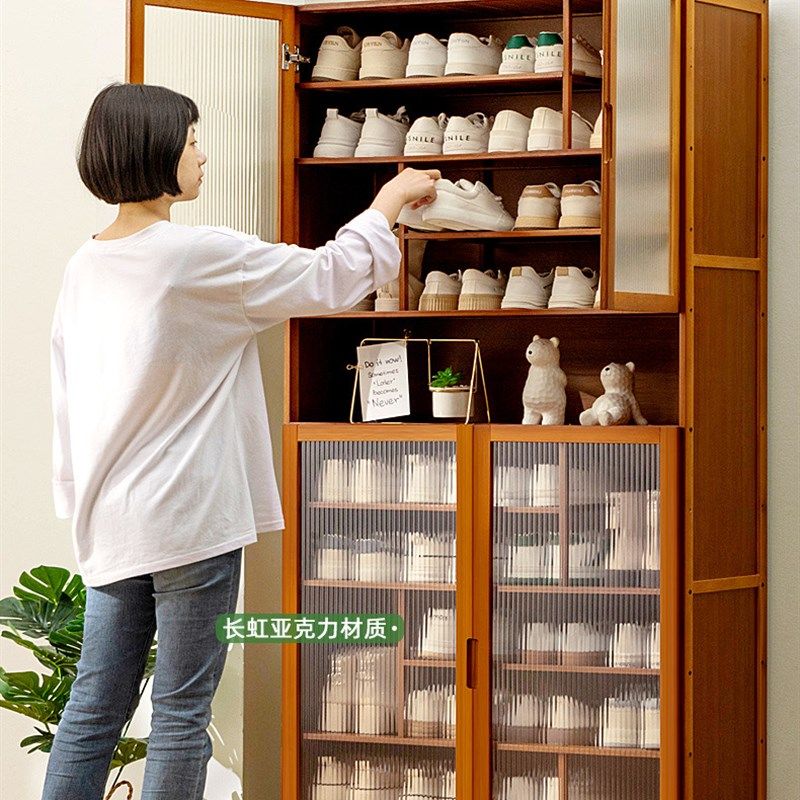 鞋柜家用门口门外入户客厅玄关柜出租屋楼道小户型鞋子置物柜子