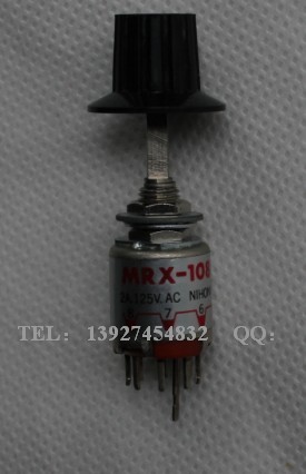 日本原装 NKK MRX-108波段开关11档可调