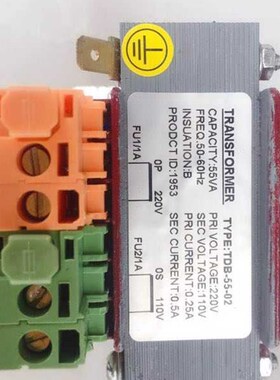 电梯变压器代替默纳克TDB- 5-015550-2   63-09申龙电梯TDB-60-04