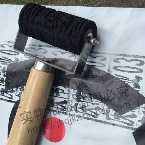 促销酒类牛奶饮料光滑箱单滚筒动轮码串伪货滚防器滚动印章定制