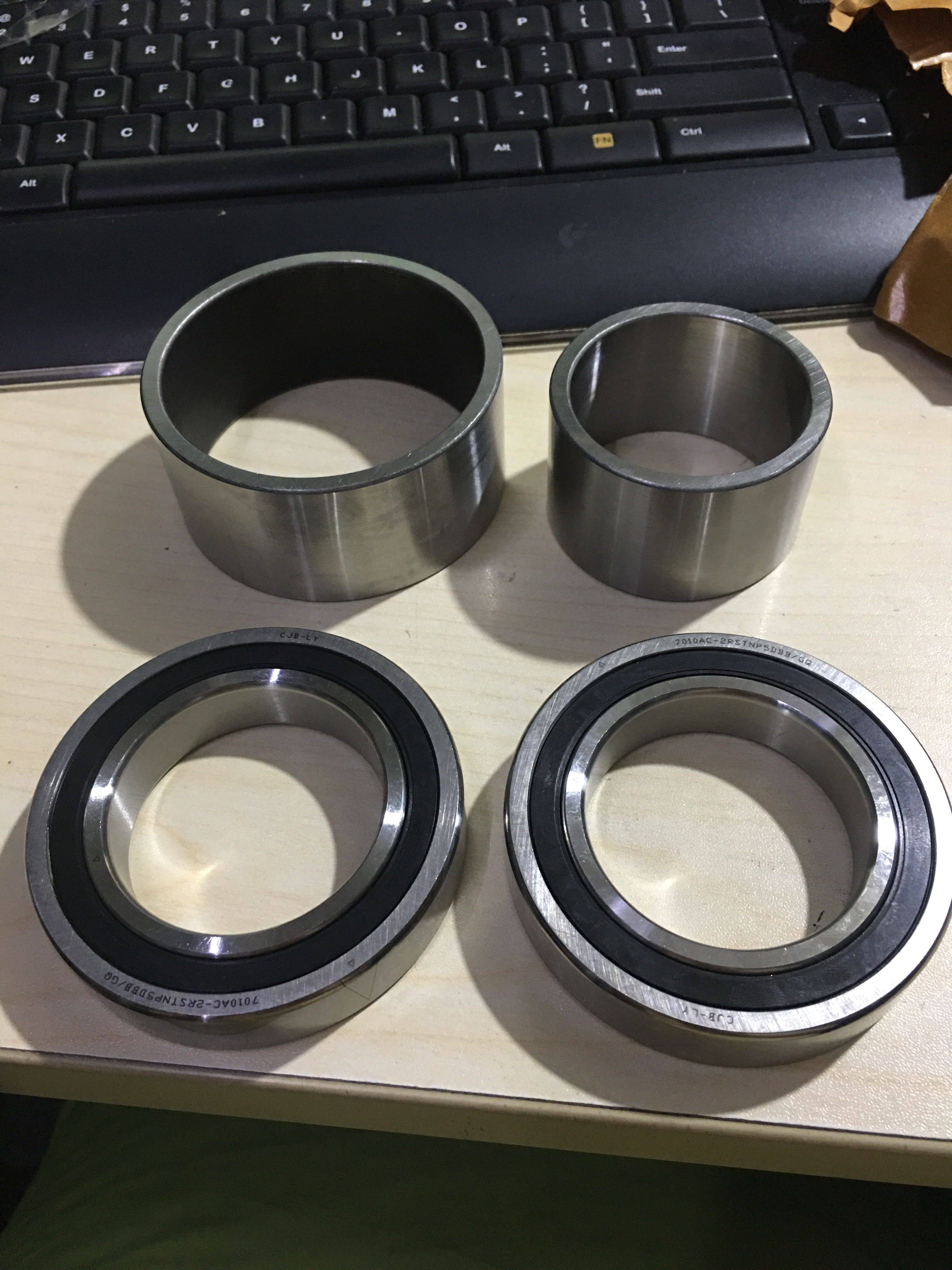 高精度铣床NT40主轴轴承7010轴承