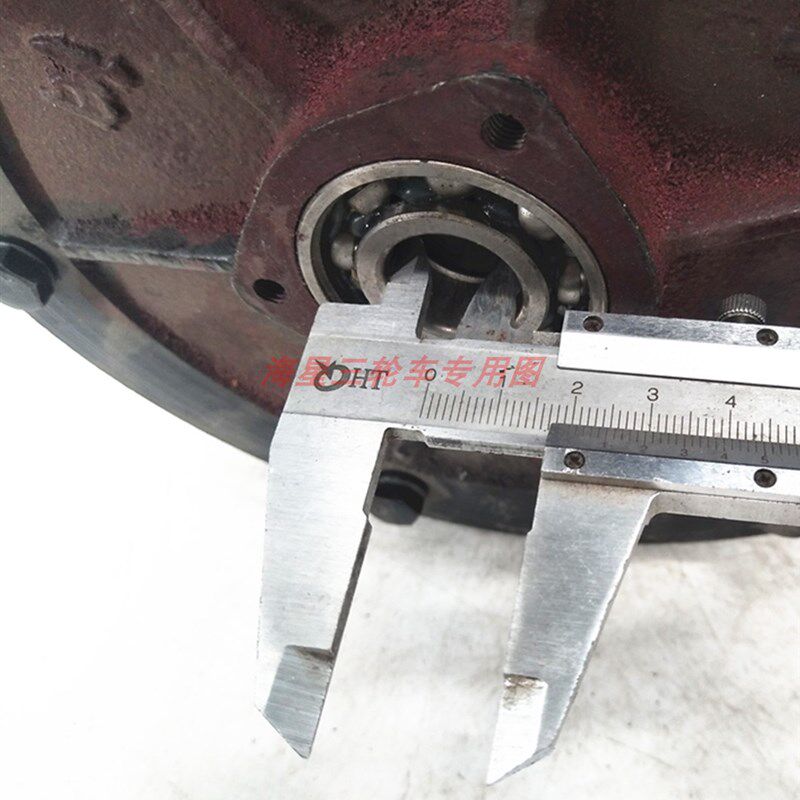 电动三轮车后桥皮带轮离合三槽离合器皮带轮农用三轮车皮带轮22CM