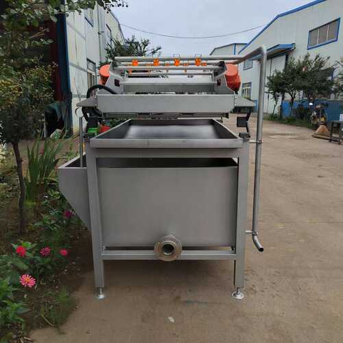 全自动多功能涡流清洗机 预制菜清洗 3米涡流清洗沥水机 鼓泡清洗