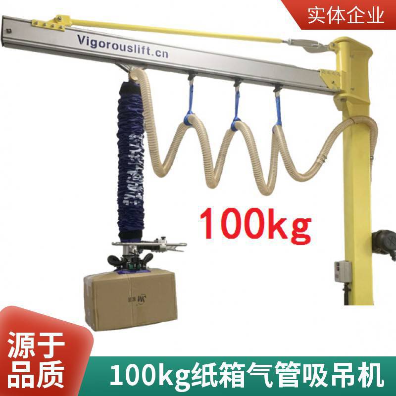 100kg纸箱真空气管吸吊机