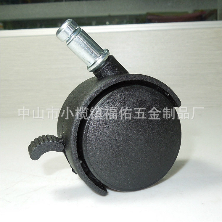 厂家供应PU静音万向脚轮1-1.5寸