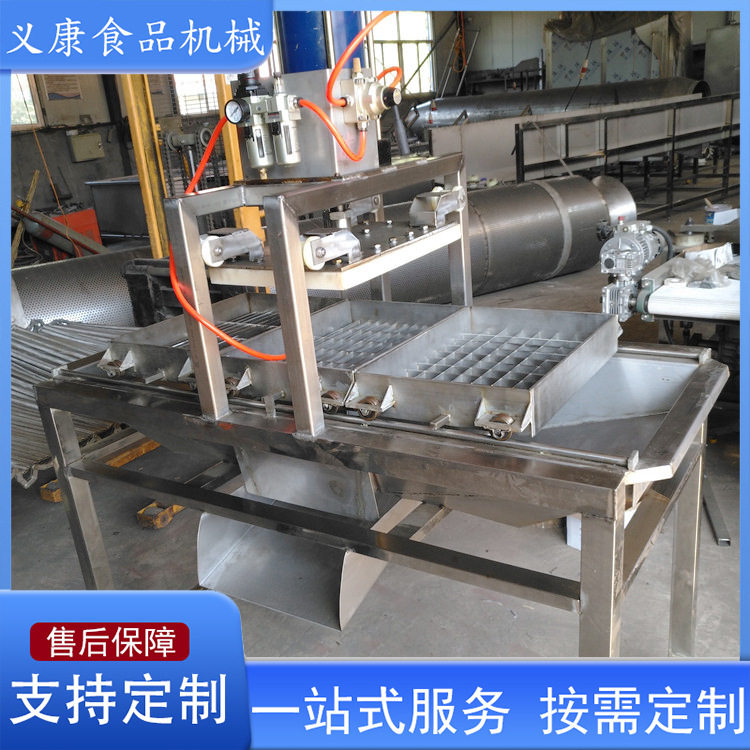 供应千页豆腐自动切块机设备 鱼豆腐切块机 霞糕切块机
