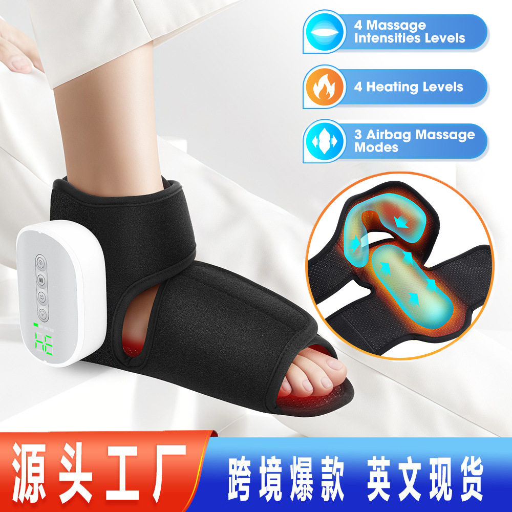 腿部气囊揉捏按摩器热敷按摩足疗机腿关节脚底脚踝电动气压护脚踝