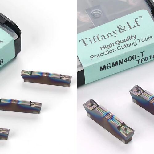 戴斯卡七彩切槽刀片MGMN200 250 300 400 500-G -M- T TF618 淬火