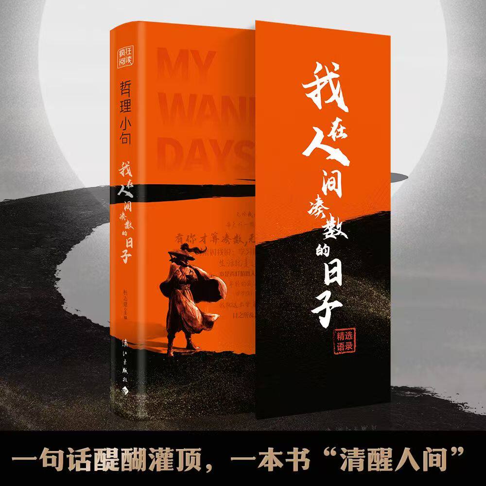 哲理小句我在人间凑数的日子神段子中外名家优美句子人生答疑励志书哲学释怀解压反内耗书素材文案课外阅读疯狂高情商沟通语录