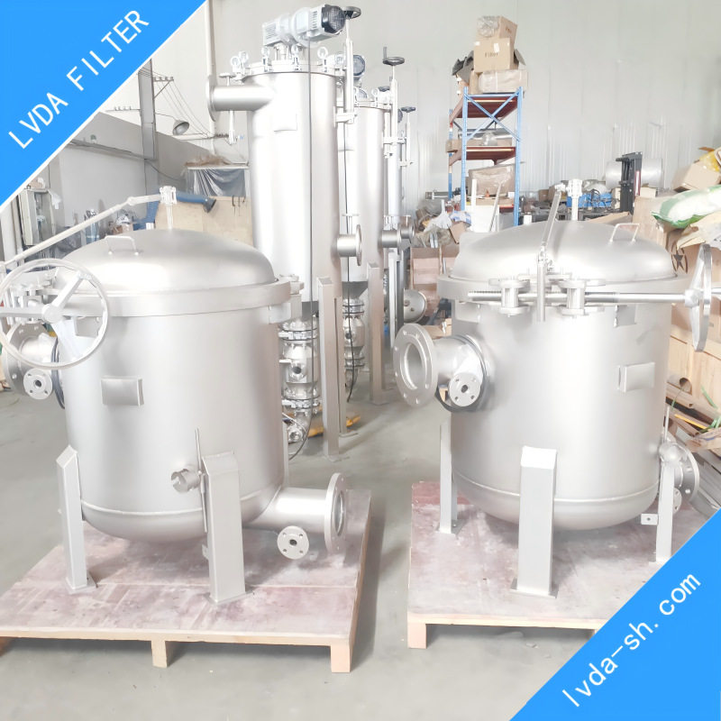 快开6袋式手摇V型大抱箍过滤器