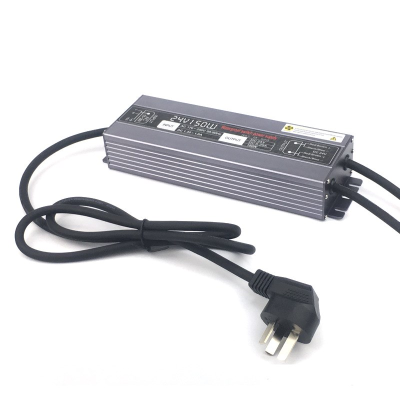 24V150W防水电源220V/110V转24V150W开关电源工程亮化设备LED电源图片