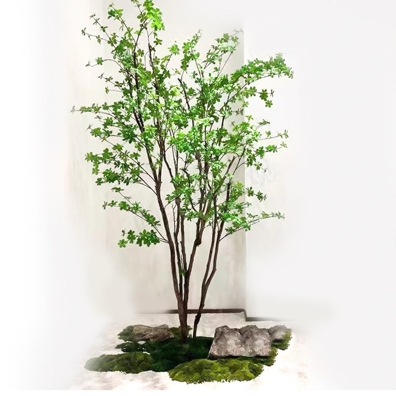 仿真绿植造景假植物装饰室内室外大型落地景观摆件U仿真树假花盆