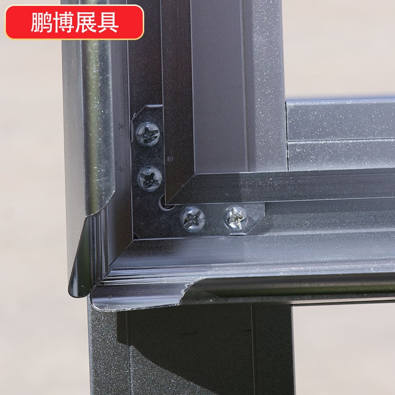 斜面宣传栏学g校景区小区立牌公示栏活动宣传公告栏移动宣传栏