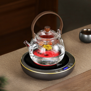 福也电陶炉新款煮茶器家用多功能迷你小型水磁炉电热烧电煮茶炉