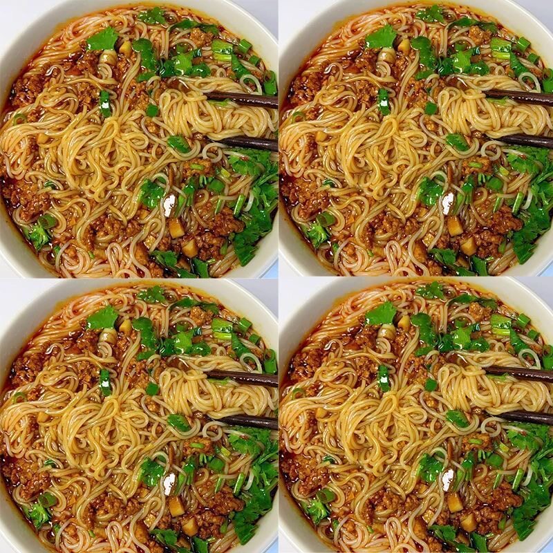 【买一箱送一箱】云南正宗过桥米线香辣牛肉桶装早餐夜宵方便零食