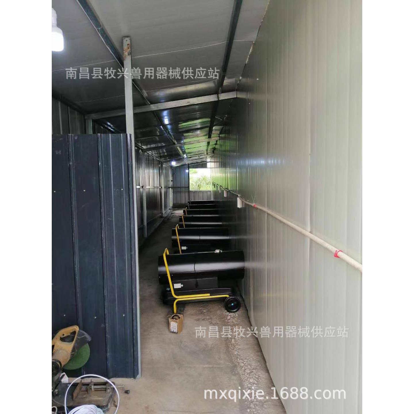 猪乐道静音款燃油加温机鸡场工厂低声音噪音电机燃油加热暖风机炉