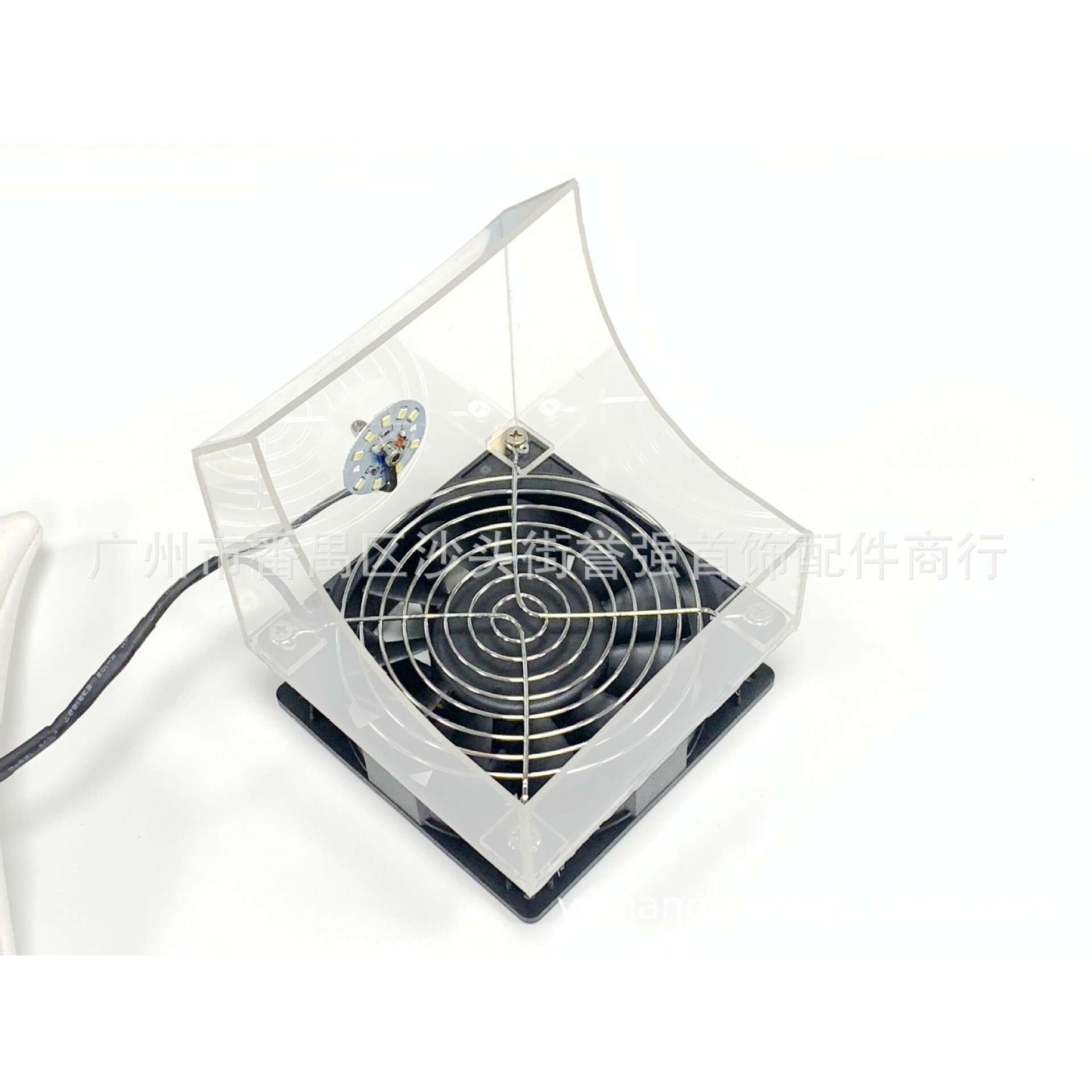 LED灯有机玻璃罩抽风机-调速式 调速吸金粉机 执模抽风扇