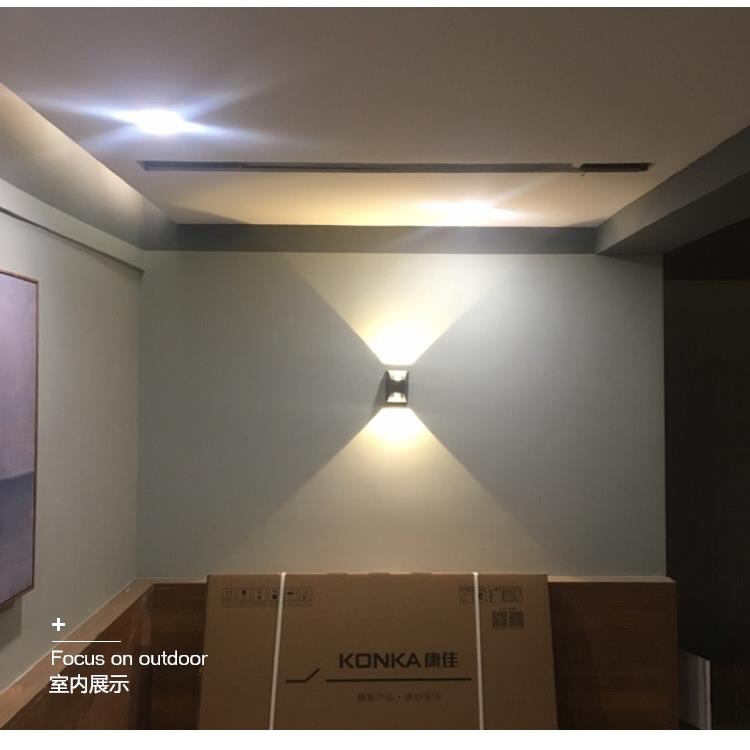 户外壁灯防水室内电视墙酒店过道楼梯阳台露台外墙灯超亮led壁灯