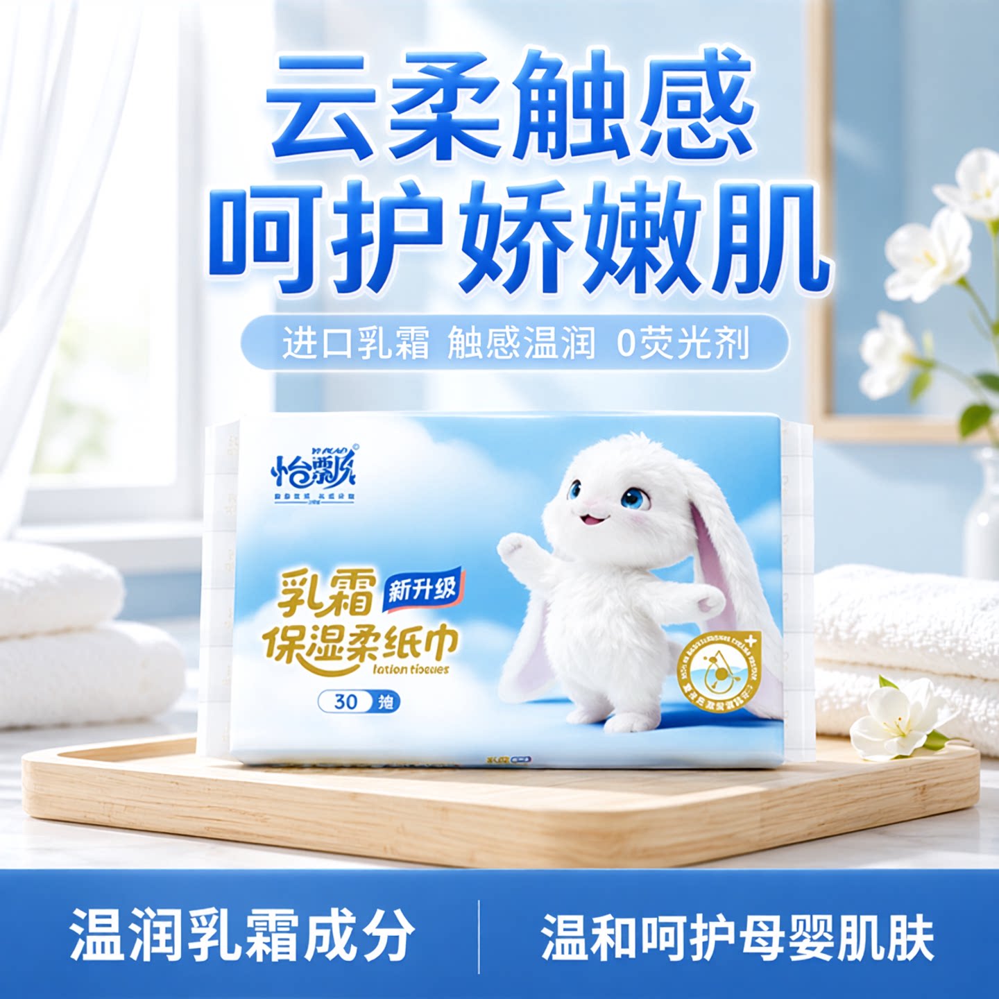 怡飘母婴乳霜纸保湿便携抽纸