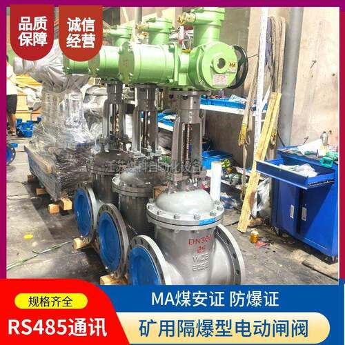 MZ941H-64C矿用电动闸阀DN250法兰连接隔爆智能一体式煤安认证