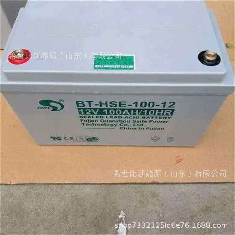 赛特蓄电池 BT-HSE-55-12太阳能板储能12V55AH房车露营用电池