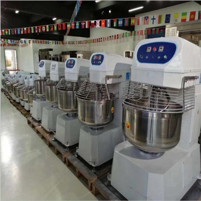 240L大型和面机 商用翻缸和面机 200L全自动立式面粉搅拌机揉面机