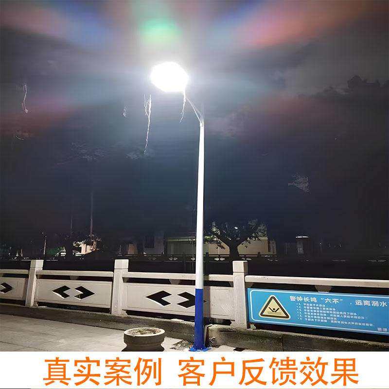 新农村锂电光伏太阳能灯 led金豆单双臂LED户外6米5米 太阳能路灯