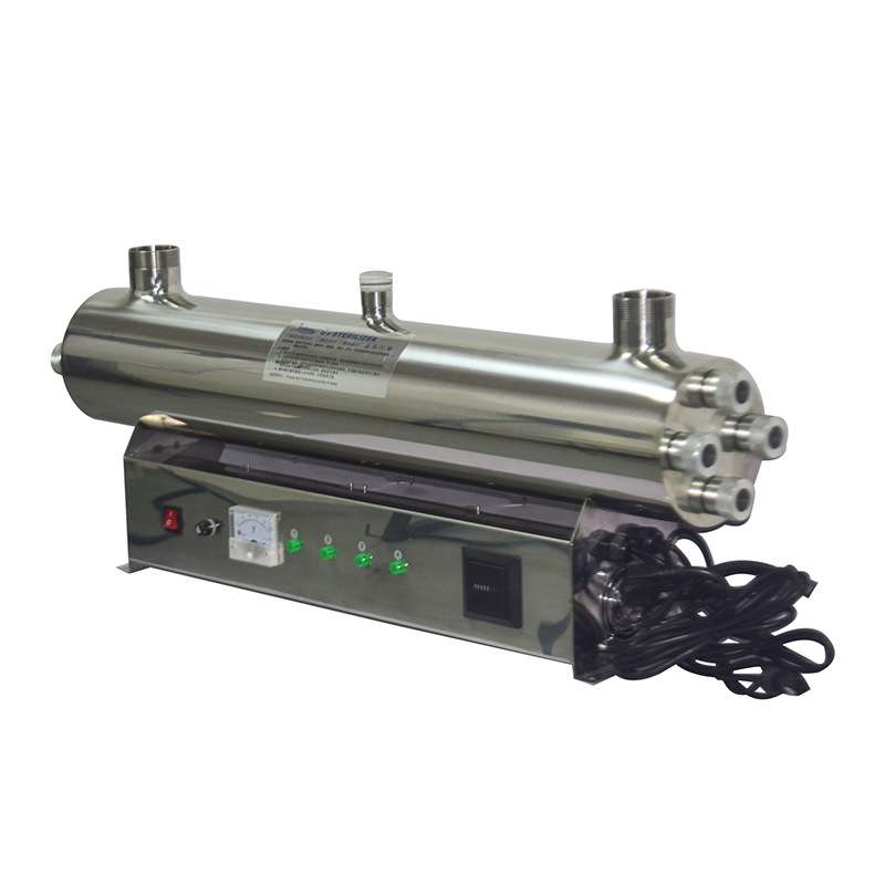 厂家直销特惠160W12吨不锈钢过流水处理紫外线灭菌器高寿命紫外灯