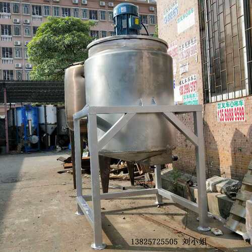 中山储料罐 防腐304不锈钢材质 瓷砖粘结剂润湿剂搅拌罐 双出料口