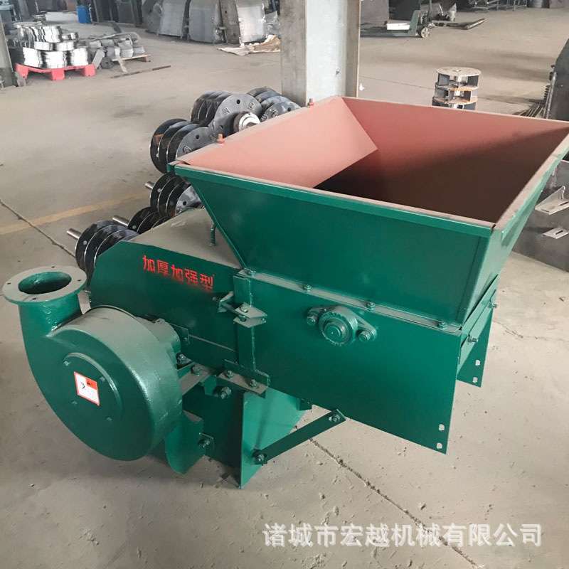 干杂草铡揉粉碎机 瓜子头粉碎机 哈密瓜西瓜秧粉碎机 诸城宏越厂