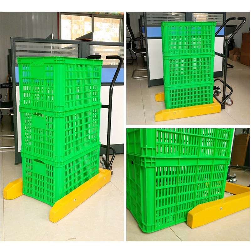 周转箱搬运车长销套件配件鸡蛋筐小推车塑料筐工具车蔬菜水产筐图片