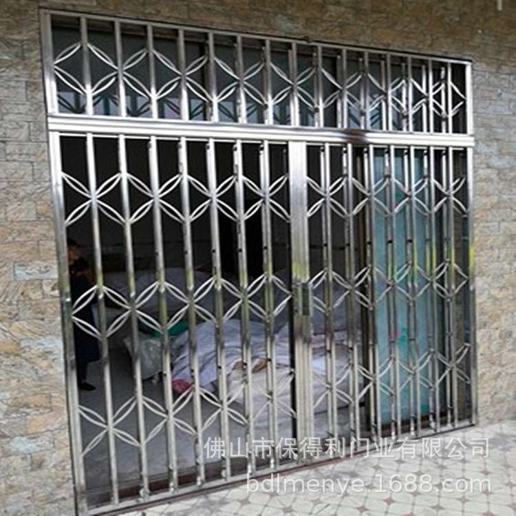 不锈钢拉闸门  防盗门窗 仓库推拉门  商铺门   折叠门