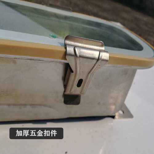 厂led不锈钢外壳套件1.2米钢化玻璃罩地下室地铁隧道三防灯灯