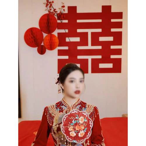 婚房布置套装结婚装饰新房男方女方卧室网红喜字贴拉花蝴蝶结客厅