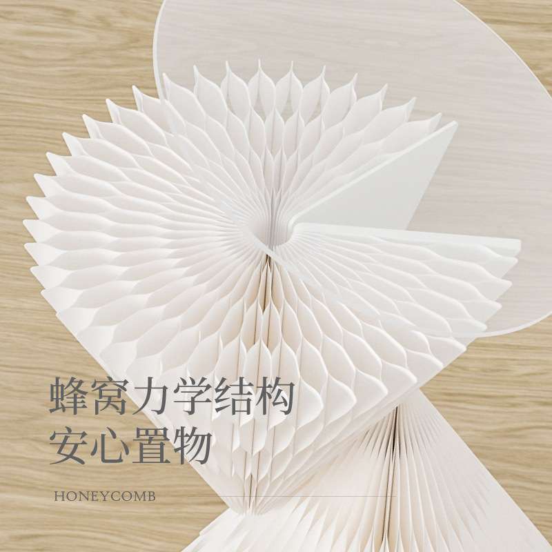 纸质桌面展示架迷你小型折叠摆台展架展会商场展示首饰产品摆件双