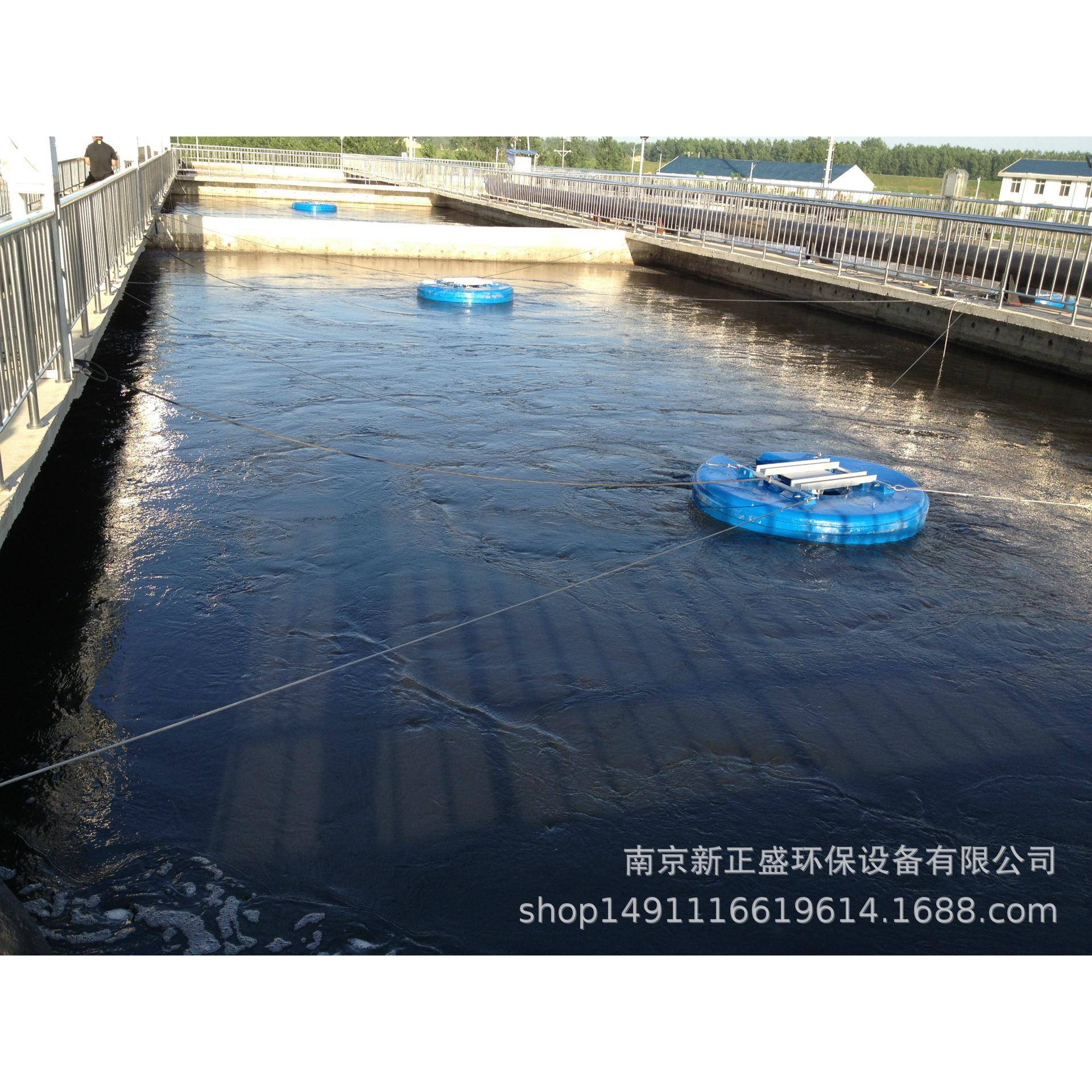 河道浮筒曝气机 浮筒式潜水曝气机安装方式