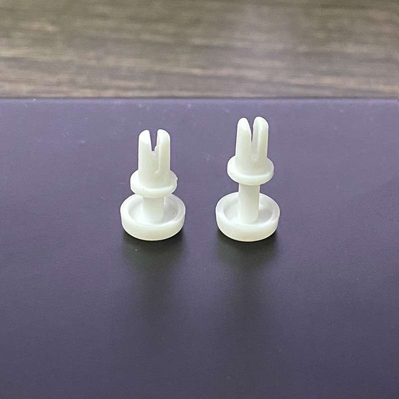 尼龙铆钉M3M4灯条铝基板LED塑料卡钉膨胀子母扣风扇铆钉卡扣按压