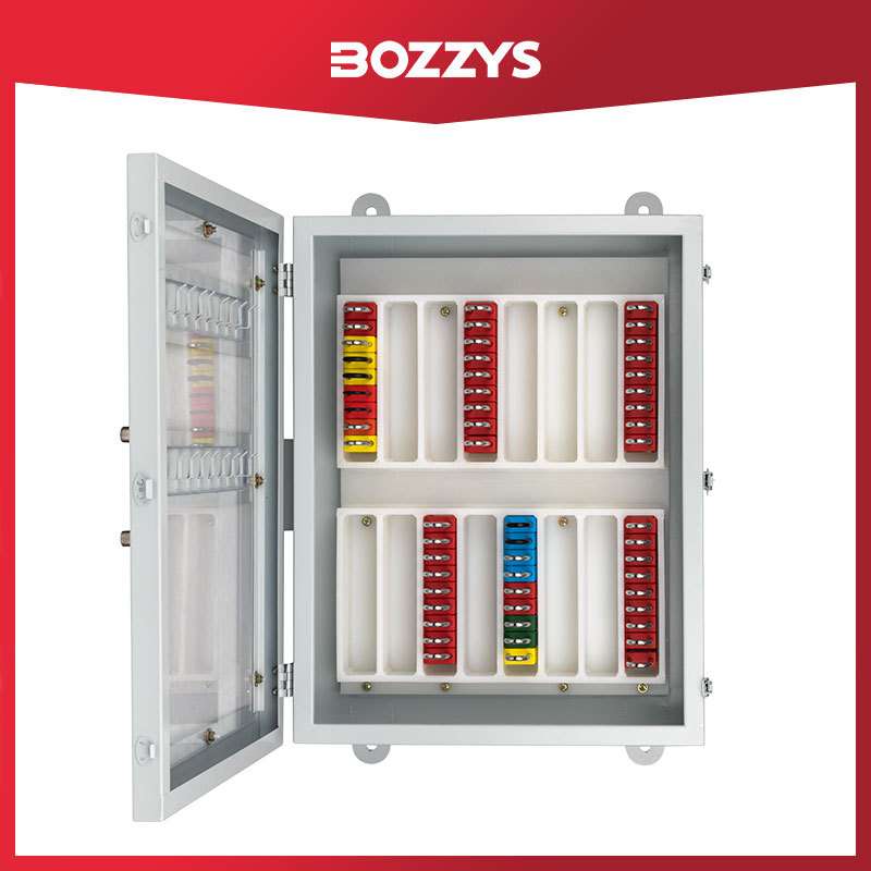 BOZZYS工业安全锁具便携式钥匙管理箱工程停工检修上锁挂锁站SX10