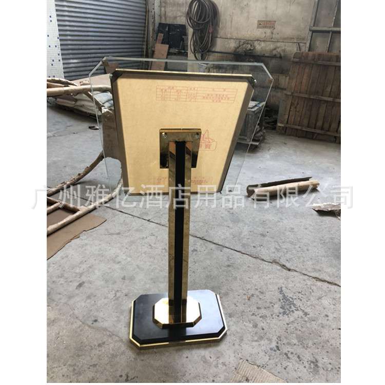 大号加厚钢化玻璃指示牌酒店大堂广告牌机场指引路牌告示牌