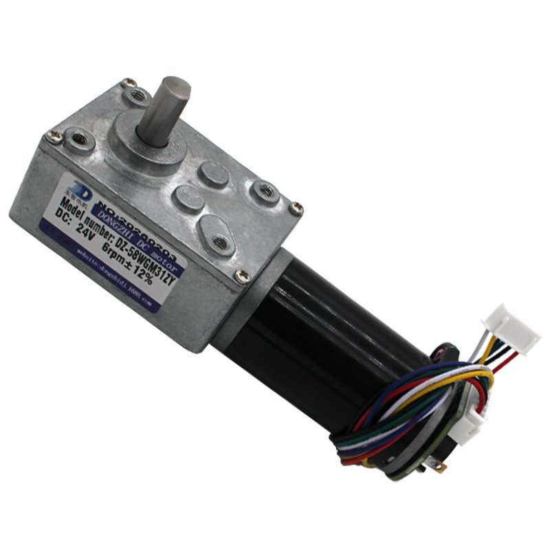 DZ-58WGM31ZYB微型直流减速电机12v24伏可调速大扭矩带编码器马达