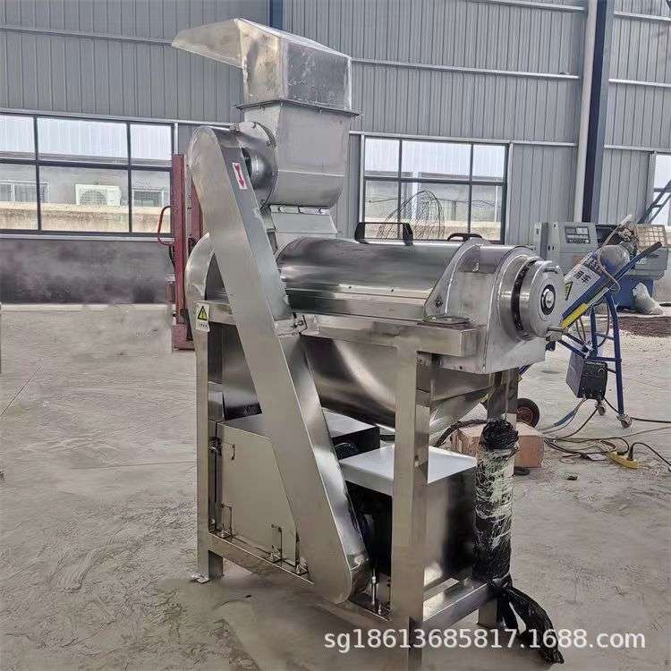 百香果大型不锈钢压榨果汁机 工业饮料加工设备 葡萄西柚榨汁机