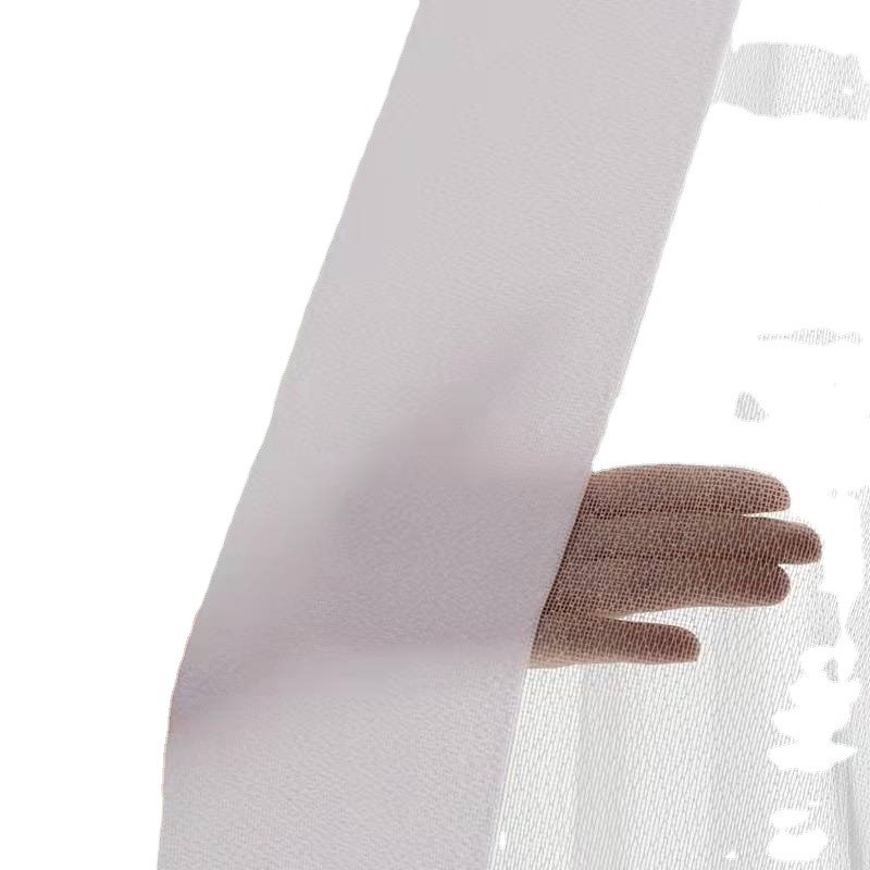 遮光梦幻帘布料竖半遮光百叶窗帘办公室电动遮阳隔热防晒遮挡卷帘