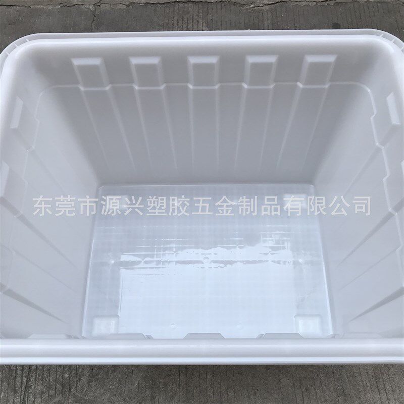 加厚超大号带6个脚轮储物箱胶筐600升服装玩具厂手推运输周转箱子