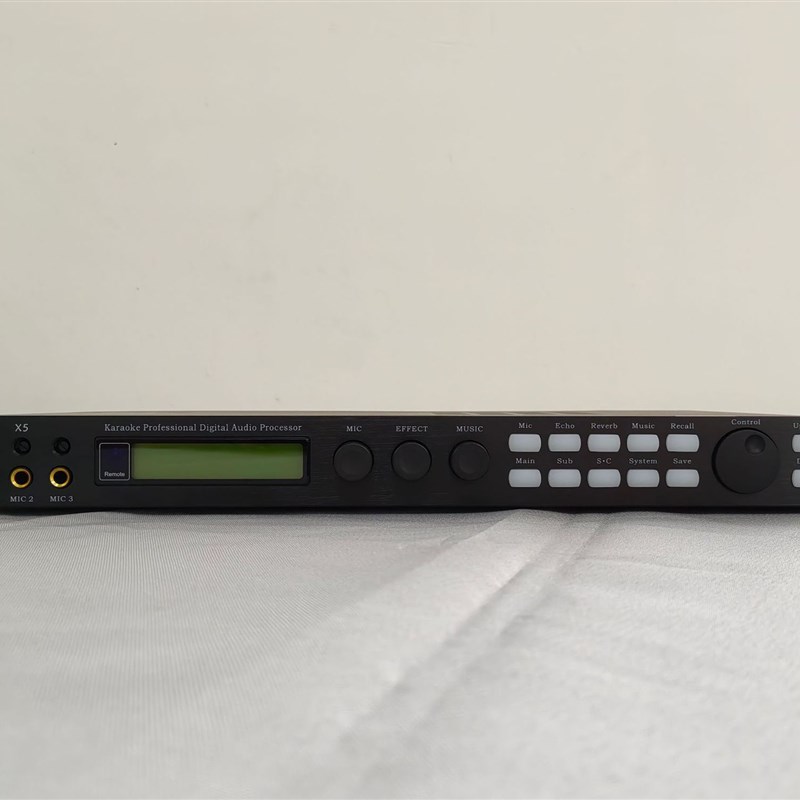 专业前级X5f效果器话筒防啸叫卡拉ok家用K歌ktv舞台混响音频处理