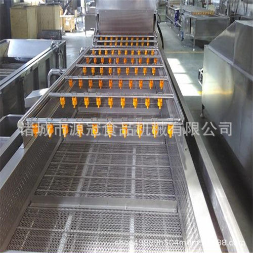果蔬气泡清洗机不锈钢菠菜辣椒洗菜机毛豆大枣高压喷淋气泡清洗机