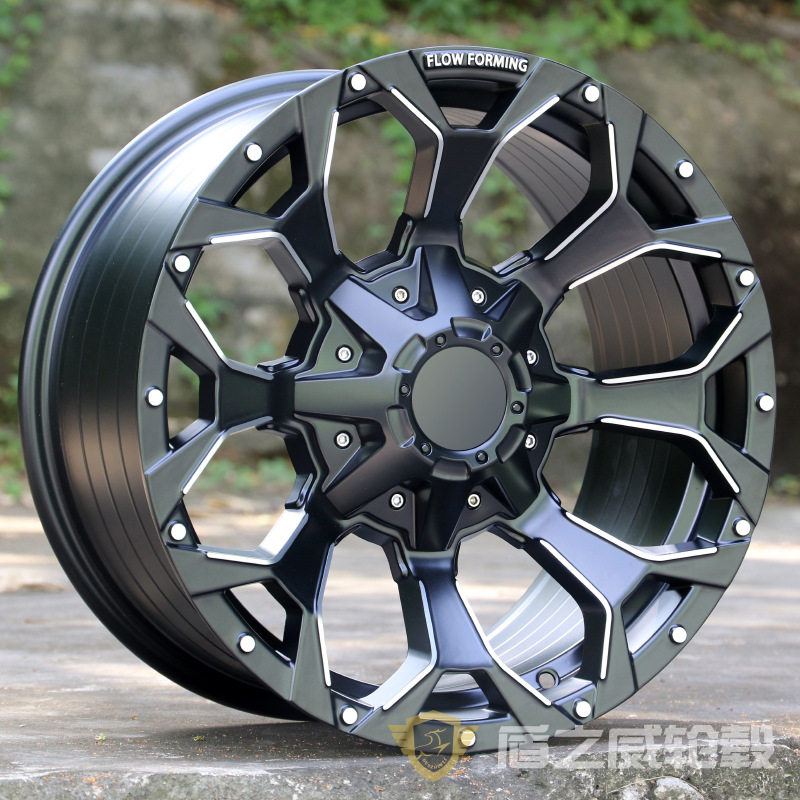 适用福特F150Ranger帕杰罗哈弗H9LC100坦克16 17 18 20寸越野轮毂