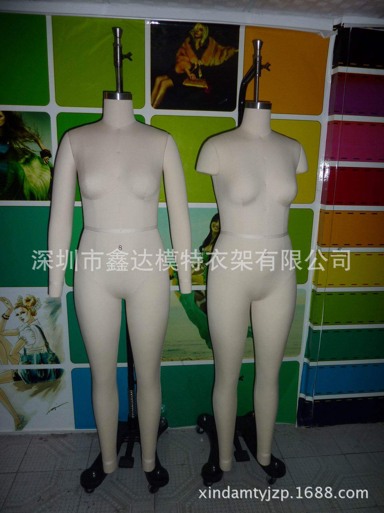 板房立裁模特全身打板制衣模特伸缩肩膀裁剪模特插针打板模特