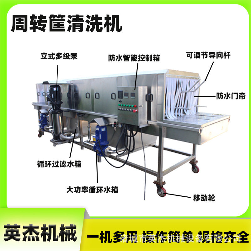 全自动塑料周转筐清洗机