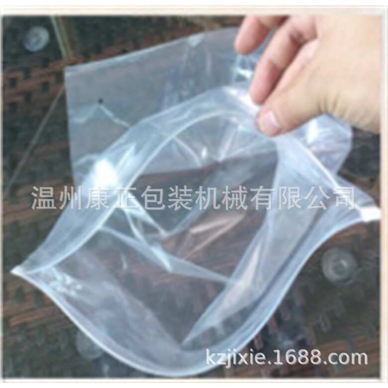 制造PVC\PE服装拉链袋制袋机 棉签包装自封袋制袋机